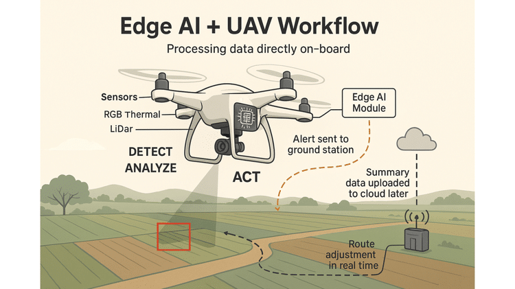 無人機加入AI已經是未來趨勢，但技術方向多元，李芷婷認為仍要看客戶需求為主